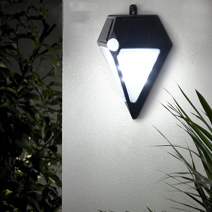 Waterproof LED Solar Garden Light Motion Sensor Triangle Wall Lamp Night Light Automatically for Courtyard Patio
Waterproof LED Solar Garden Light Motion Sensor Triangle Wall Lamp Night Light Automatically for Courtyard Patio