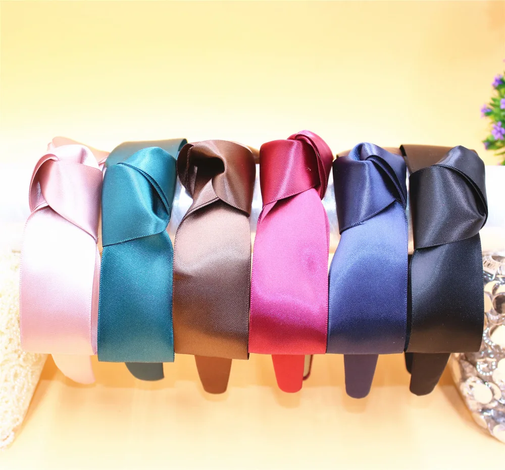 Hot Selling Solid color Fashion Ribbon Bowknot Lady Hair Band Headband for Headwear Hair Accessories
Hot Selling Solid color Fashion Ribbon Bowknot Lady Hair Band Headband for Headwear Hair Accessories