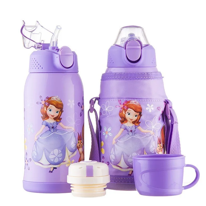 600 мл чашка для кормления детей Disney детская бутылочка детский термос прочная