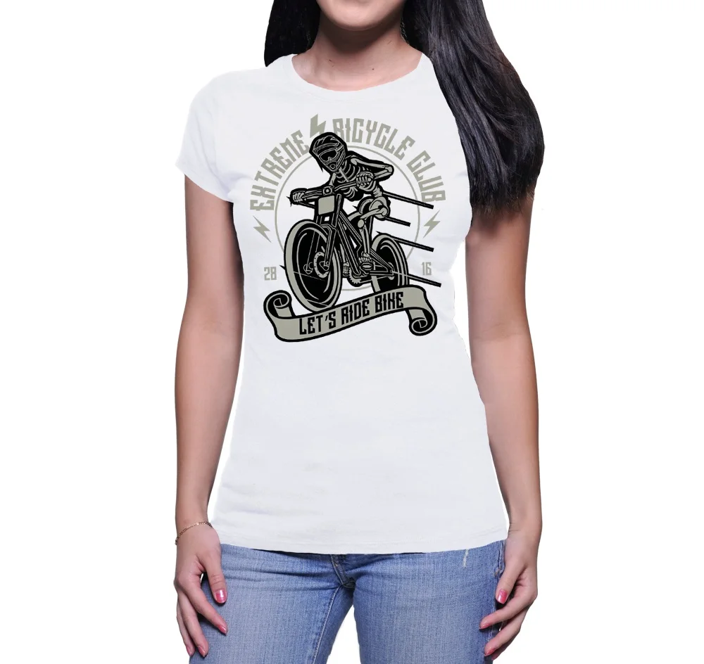 2019 New cute Casual Women T-shirt T - SHIRT DONNA LET'S RIDE A BIKE ILLUSTRATION Fashion Cotton Tee Shirt
2019 New cute Casual Women T-shirt T - SHIRT DONNA LET'S RIDE A BIKE ILLUSTRATION Fashion Cotton Tee Shirt