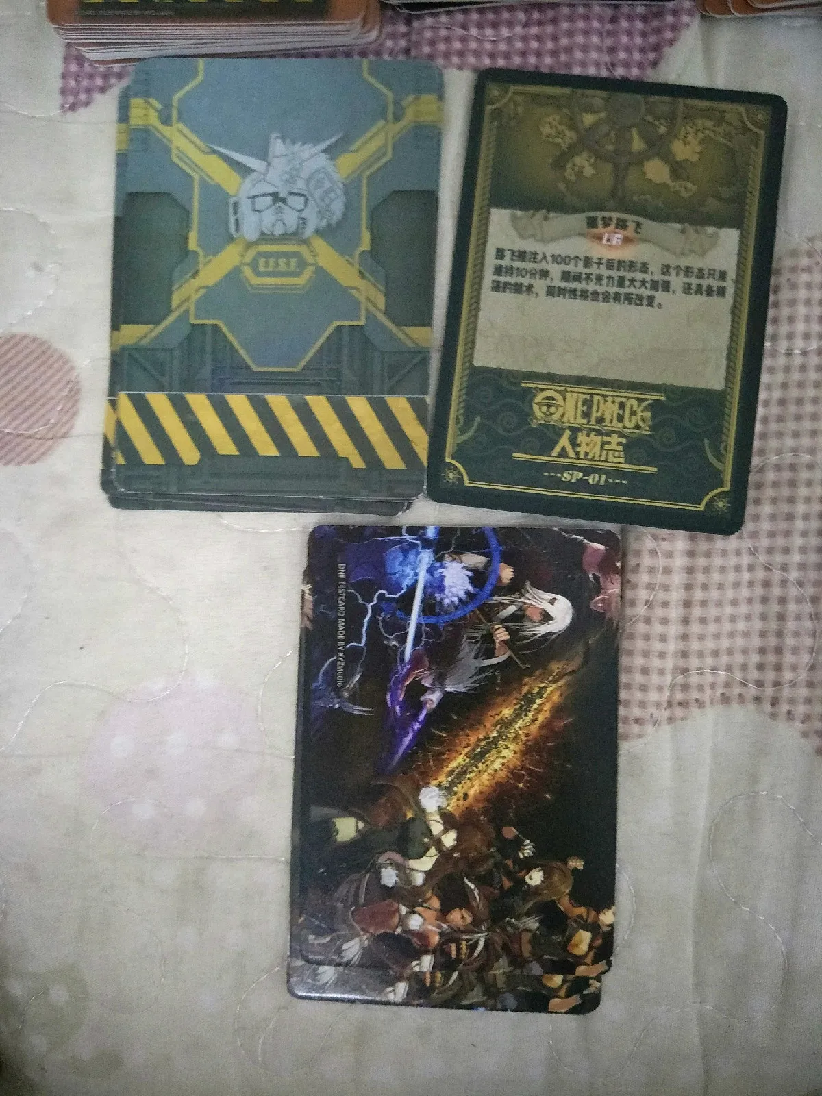 44pcs/set ONE PIECE Gundam Toys Hobbies Hobby Collectibles Game Collection Anime Cards
44pcs/set ONE PIECE Gundam Toys Hobbies Hobby Collectibles Game Collection Anime Cards