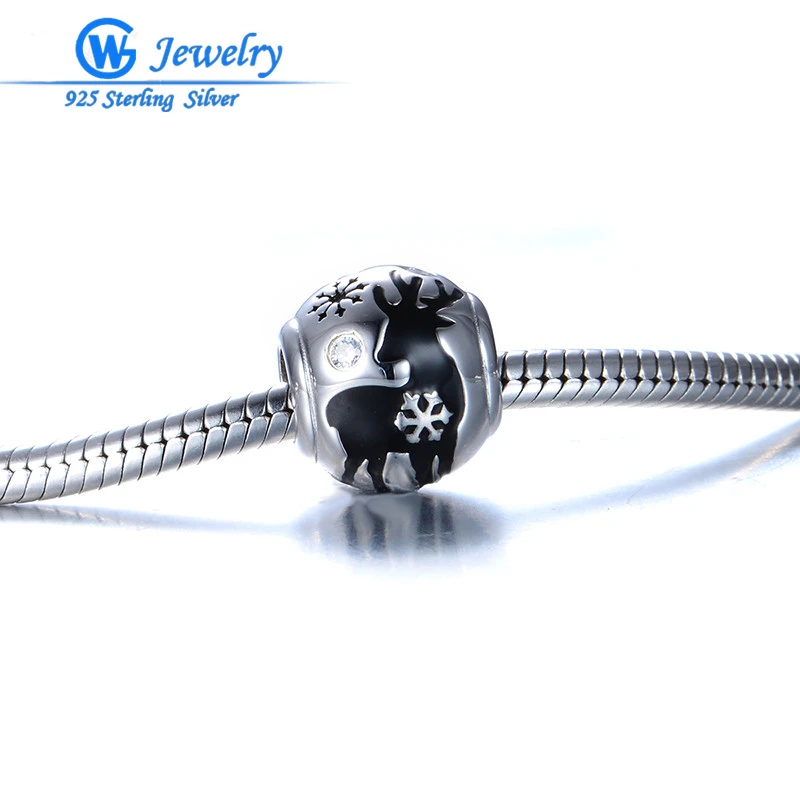 925 Sterling Silver Rangifer tarandus Fit European Brand Charms Silver 925 Original Bracelet DIY Women Jewelry Making -40
925 Sterling Silver Rangifer tarandus Fit European Brand Charms Silver 925 Original Bracelet DIY Women Jewelry Making -40