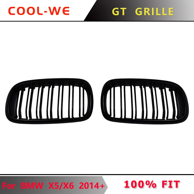 Double Line Racing Grill E70 E71 Grille for BMW Grill X5 X6 SUV 4 Door Grills 2-Slat 2014 2015+
Double Line Racing Grill E70 E71 Grille for BMW Grill X5 X6 SUV 4 Door Grills 2-Slat 2014 2015+