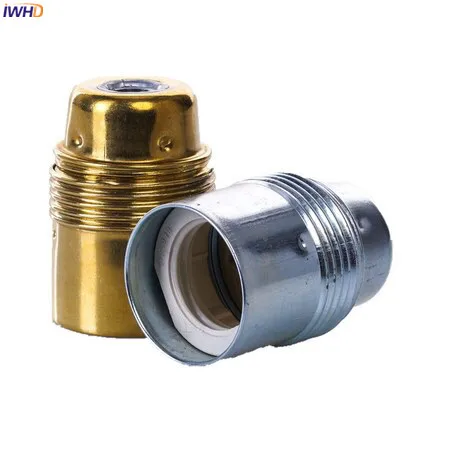 IWHD Aluminum Fitting E27 Lamp Holder For Light Bulb Portalamparas Vintage Retro Douille E14 E27 Socket Lamp Base UL CE Homekit
IWHD Aluminum Fitting E27 Lamp Holder For Light Bulb Portalamparas Vintage Retro Douille E14 E27 Socket Lamp Base UL CE Homekit