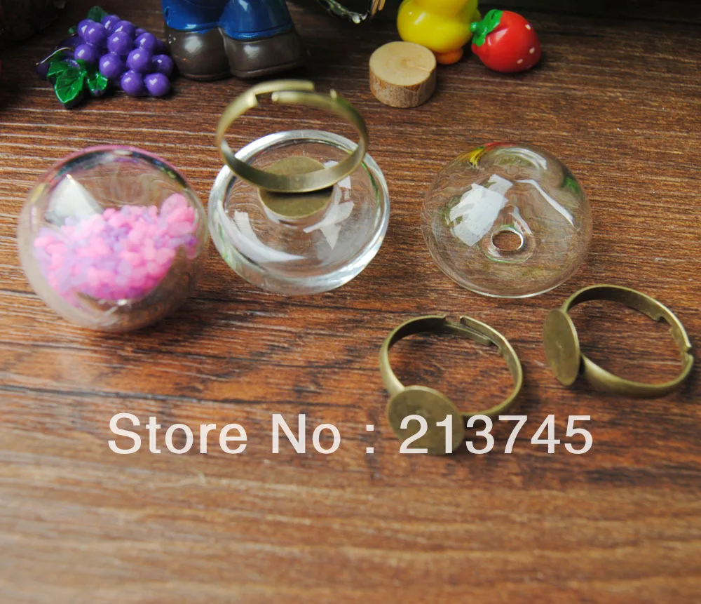 Free ship! 20sets/lot 20mm semidome Glass Globe & Ring set DIY glass vial pendant glass cover ring pendant
Free ship! 20sets/lot 20mm semidome Glass Globe & Ring set DIY glass vial pendant glass cover ring pendant