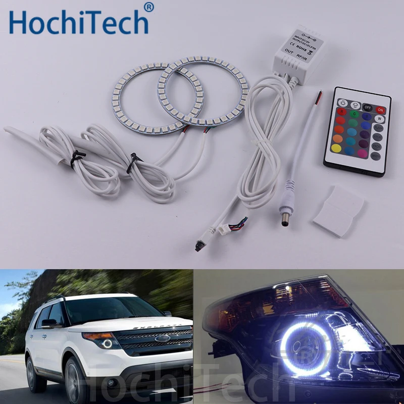 For Ford Explorer 2011-up Multi-color Led Angel Eyes Kit RGB Halo Rings Daytime Light DRL
For Ford Explorer 2011-up Multi-color Led Angel Eyes Kit RGB Halo Rings Daytime Light DRL
