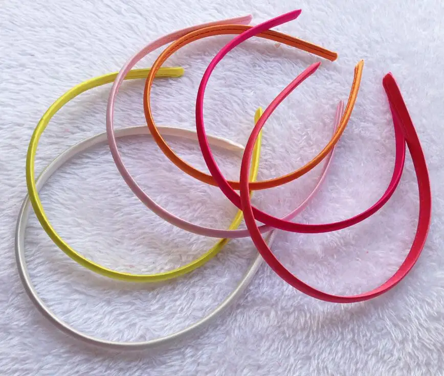 20Colors 10mm Satin Headband DIY Headband Flower headbands for girls hair accessories 60pcs/lot
20Colors 10mm Satin Headband DIY Headband Flower headbands for girls hair accessories 60pcs/lot