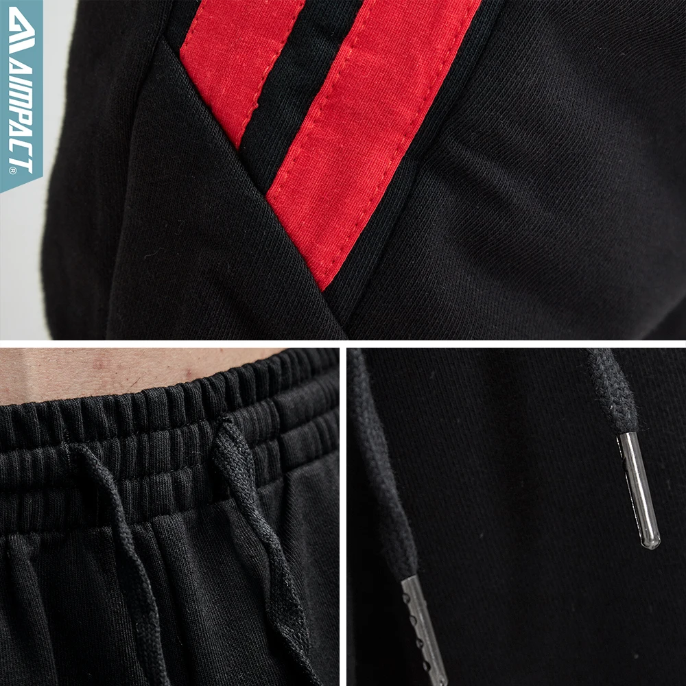Aimpact 2018 Joggers Pants Men Striped Cotton Sweatpants Drawstring Elastic Waist Mid Rise Track Pant Bodybuilding Pants AM5001
Aimpact 2018 Joggers Pants Men Striped Cotton Sweatpants Drawstring Elastic Waist Mid Rise Track Pant Bodybuilding Pants AM5001