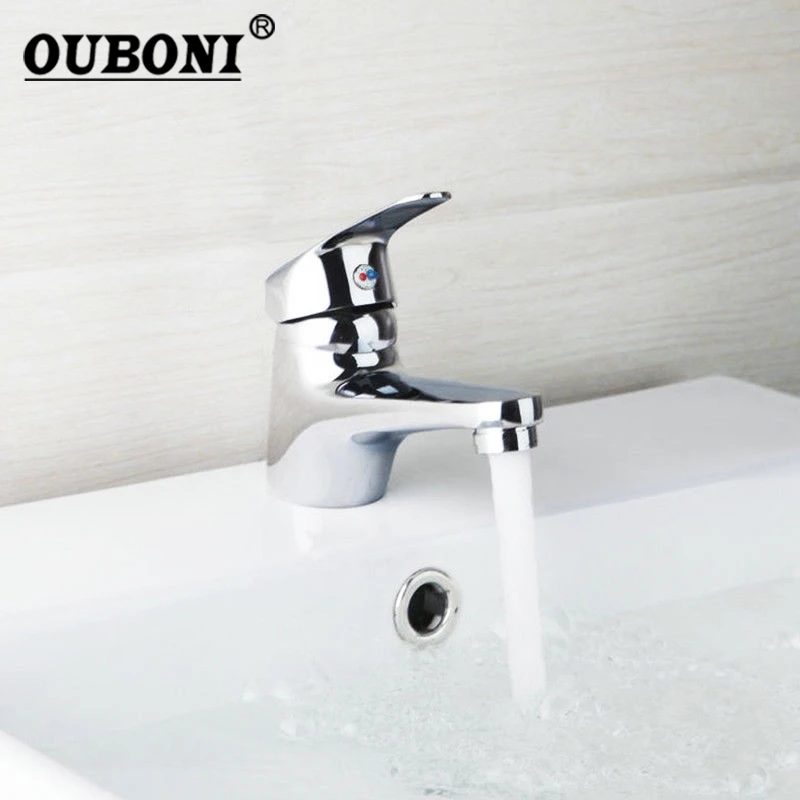 OUBONI Chrome Brass Bathroom Basin Sink Tap Stainless Steel Stream Spout Deck Mount Faucet Water Mixer Retail Laundry Faucet
OUBONI Chrome Brass Bathroom Basin Sink Tap Stainless Steel Stream Spout Deck Mount Faucet Water Mixer Retail Laundry Faucet