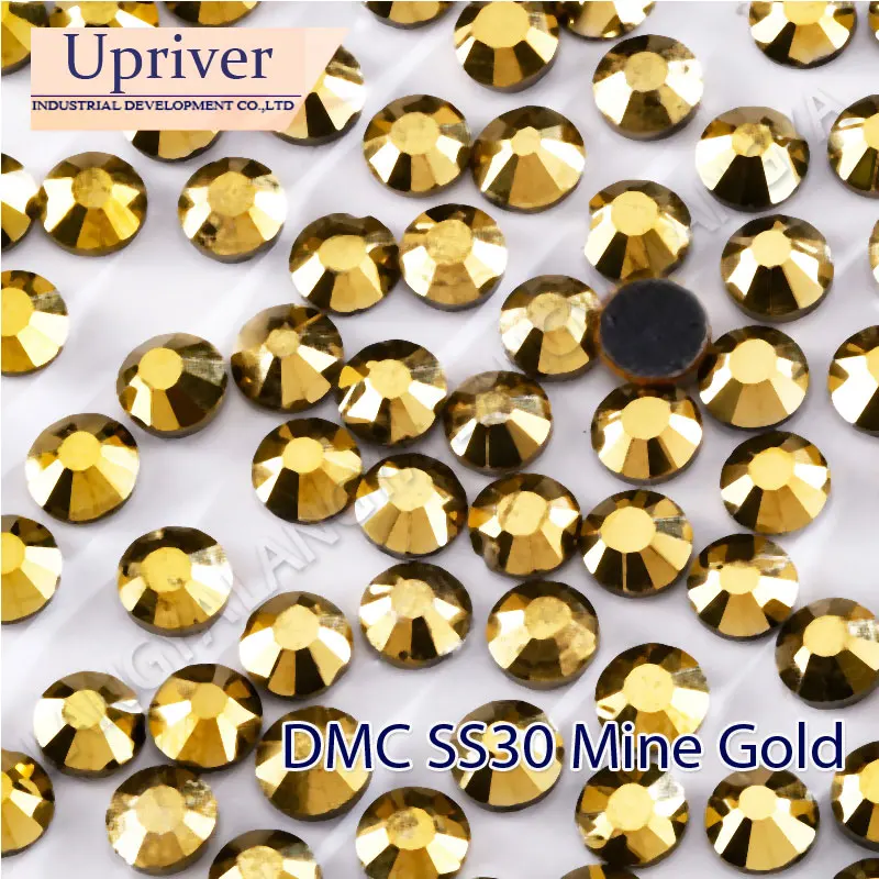 Mine Gold SS30 6mm Bright Flatback Cheaper Hotfix Rhinestones 288pcs For bags and Dress
Mine Gold SS30 6mm Bright Flatback Cheaper Hotfix Rhinestones 288pcs For bags and Dress
