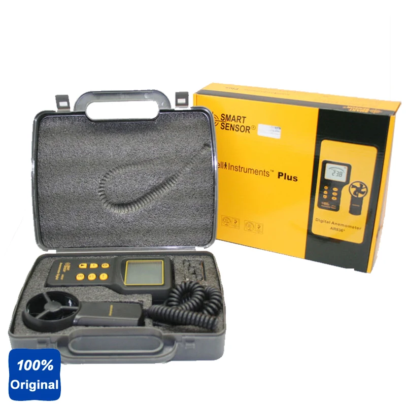 100% Original AR826 Digital Handheld Air Flow Meter Anemometer Wind Speed Tester
100% Original AR826 Digital Handheld Air Flow Meter Anemometer Wind Speed Tester