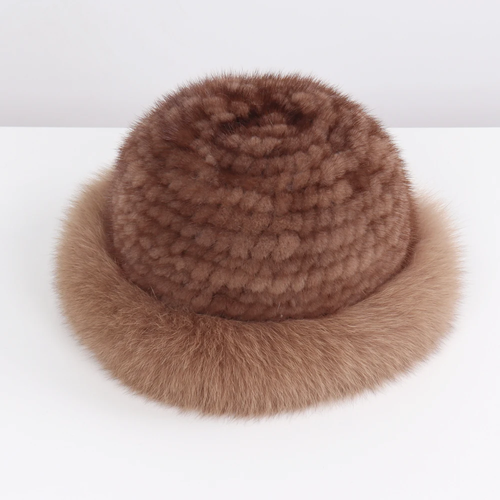 2023 New Women Knitted Genuine Mink Fur Hats Luxury Knit Real Fox Fur Cap Ladies Winter Warm Fluffy Casual 100% Natural Fur Caps
2023 New Women Knitted Genuine Mink Fur Hats Luxury Knit Real Fox Fur Cap Ladies Winter Warm Fluffy Casual 100% Natural Fur Caps