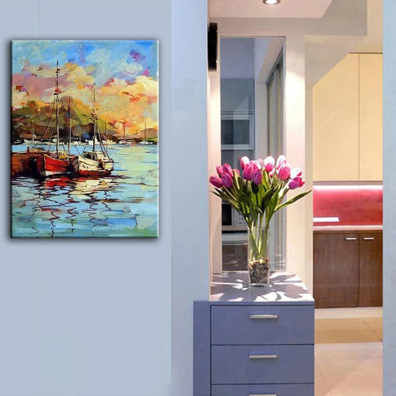 Home decor oil painting hand painted high quality landscape knife painting pictures DM1609338
Home decor oil painting hand painted high quality landscape knife painting pictures DM1609338
