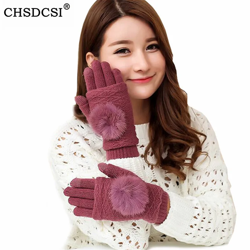 CHSDCSI Cashmere Mitten Winter Thick Full Finger Warm Wrist Gloves Winter Womens Touched Screen Mittens Top Quality Female Glove
CHSDCSI Cashmere Mitten Winter Thick Full Finger Warm Wrist Gloves Winter Womens Touched Screen Mittens Top Quality Female Glove