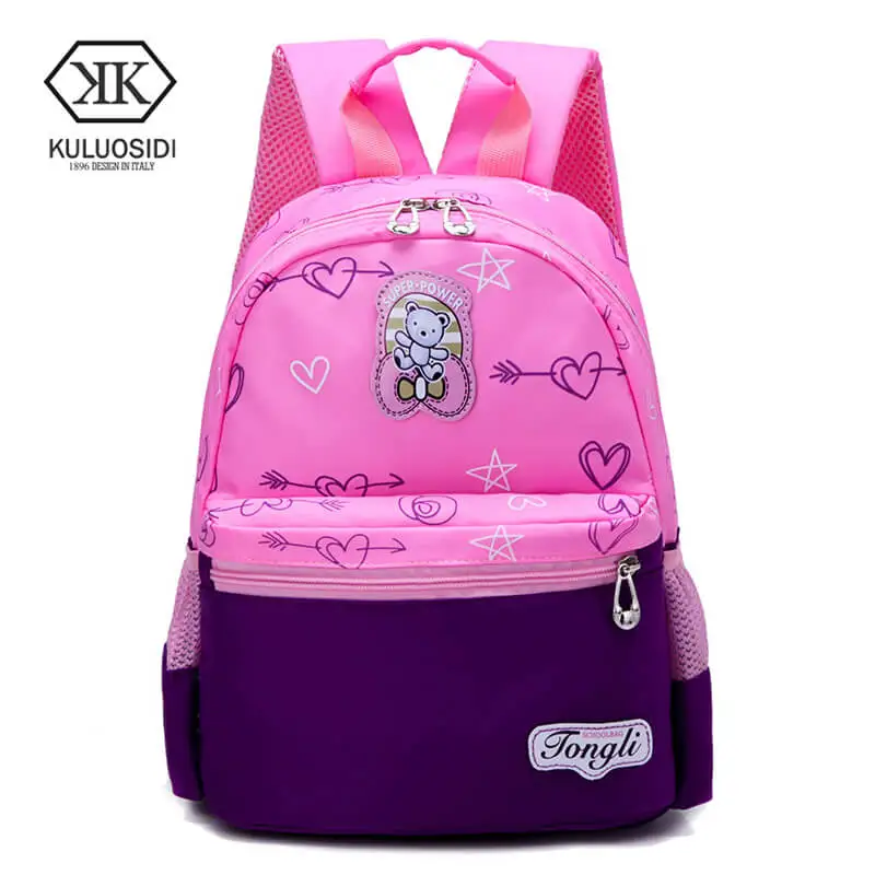 Детский Школьный рюкзак с мультипликационным рисунком детские школьные ранцы