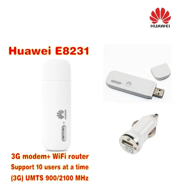 Разблокированный Huawei E8231, 21,6 Мбит/с, 3G HSPA + беспроводной модем, WiFi ключ, Мобильная точка доступа + Автомобильное зарядное устройство
Разблокированный Huawei E8231, 21,6 Мбит/с, 3G HSPA + беспроводной модем, WiFi ключ, Мобильная точка доступа + Автомобильное зарядное устройство