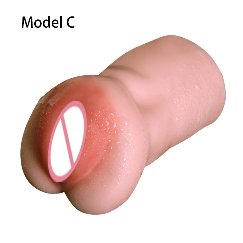 

3 Models Male Masturbation Sex Toys Soft Aircraft Cup 4D Simulation Pink Channel Vagina Real Pussy Male Sex Toys Masturbators.