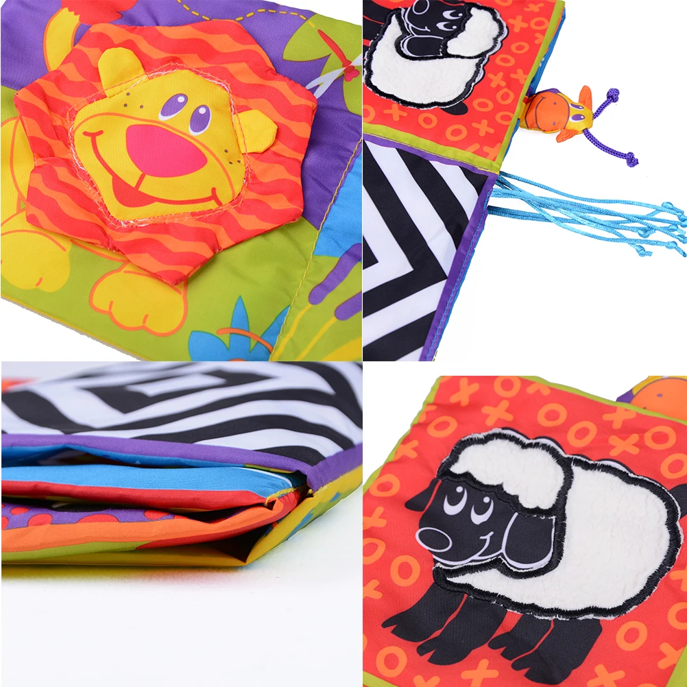 Baby Cloth Book Knowledge Around Multi-touch Multifunction Fun And Colorful Bed Bumper Baby Toys
Baby Cloth Book Knowledge Around Multi-touch Multifunction Fun And Colorful Bed Bumper Baby Toys