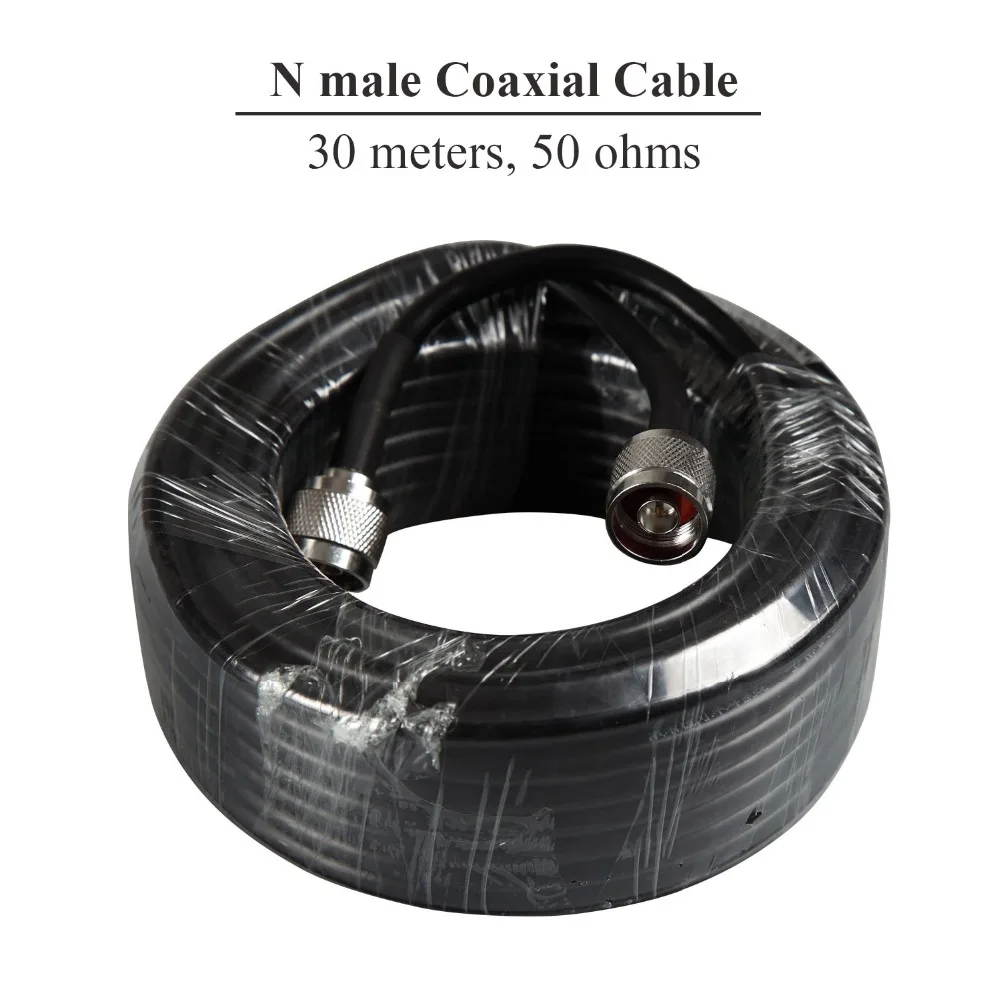 Усилители сигнала коаксиальный кабель 50 Ом высококачественный длиной 30 м штекер