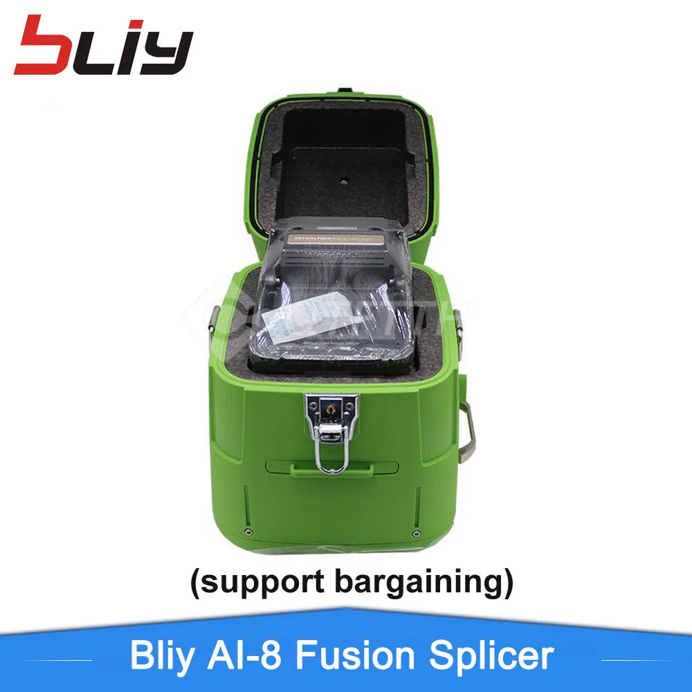 Newest AI8 Automatic fiber optic fusion splicer digital intelligent FTTH optical welding splicing machine
Newest AI8 Automatic fiber optic fusion splicer digital intelligent FTTH optical welding splicing machine