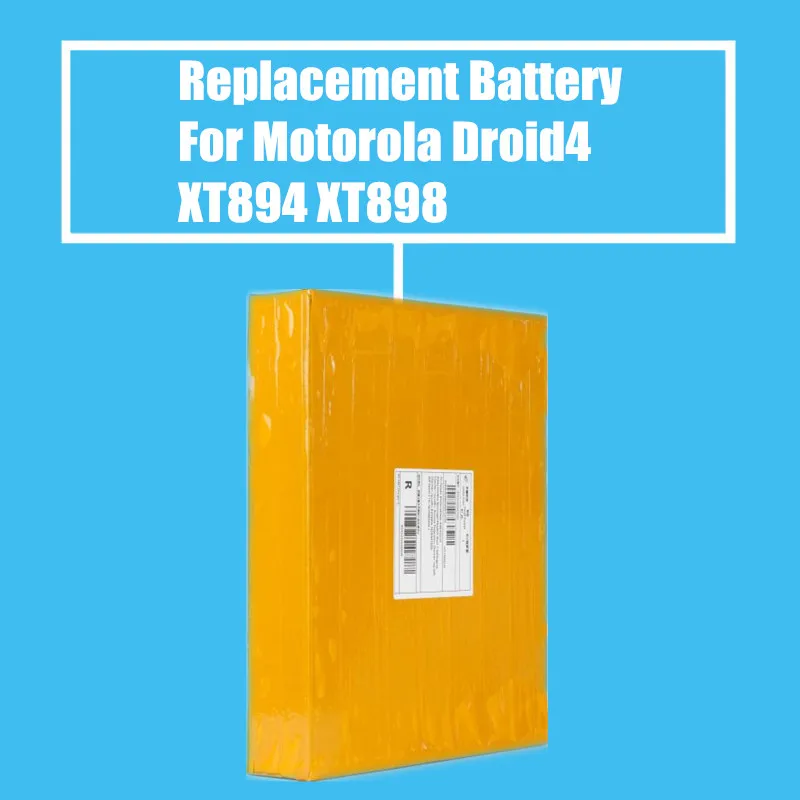 10Pcs/Pack 1735mah Replacement Battery for Motorola Droid4 XT894 XT897 XT898 High Quality
10Pcs/Pack 1735mah Replacement Battery for Motorola Droid4 XT894 XT897 XT898 High Quality