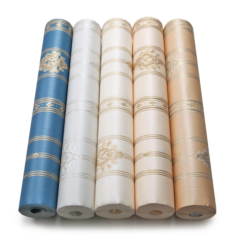 Non-woven Wallpaper Simple Modern Wallpaper European 3D Luxury Striped Bedroom Living Room TV Background Wall Paper Roll
Non-woven Wallpaper Simple Modern Wallpaper European 3D Luxury Striped Bedroom Living Room TV Background Wall Paper Roll
