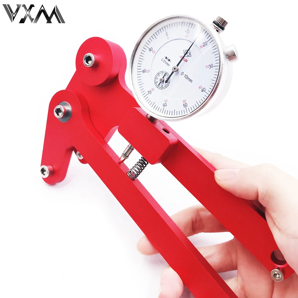 VXM Spoke tension tester Digital Scale 0.01mm Bike Indicator Attrezi Meter Tensiometer Bicycle Spoke Tension Wheel Builders Tool
VXM Spoke tension tester Digital Scale 0.01mm Bike Indicator Attrezi Meter Tensiometer Bicycle Spoke Tension Wheel Builders Tool
