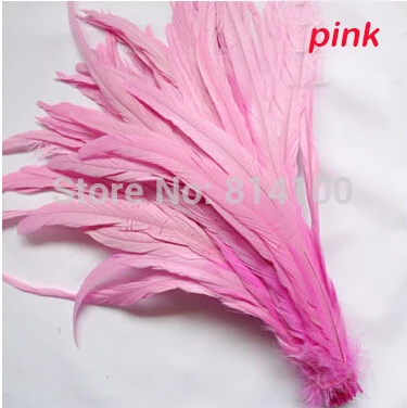 Rooster tail feather Pink Colors DIY feather clothing jewelry accessories / wedding Party supplies performance necessary
Rooster tail feather Pink Colors DIY feather clothing jewelry accessories / wedding Party supplies performance necessary