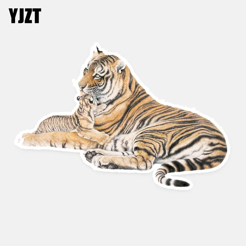 YJZT 14.2CM*9.6CM Personalized Animal Tiger Car Sticker Decal PVC Accessories 5-0535
YJZT 14.2CM*9.6CM Personalized Animal Tiger Car Sticker Decal PVC Accessories 5-0535