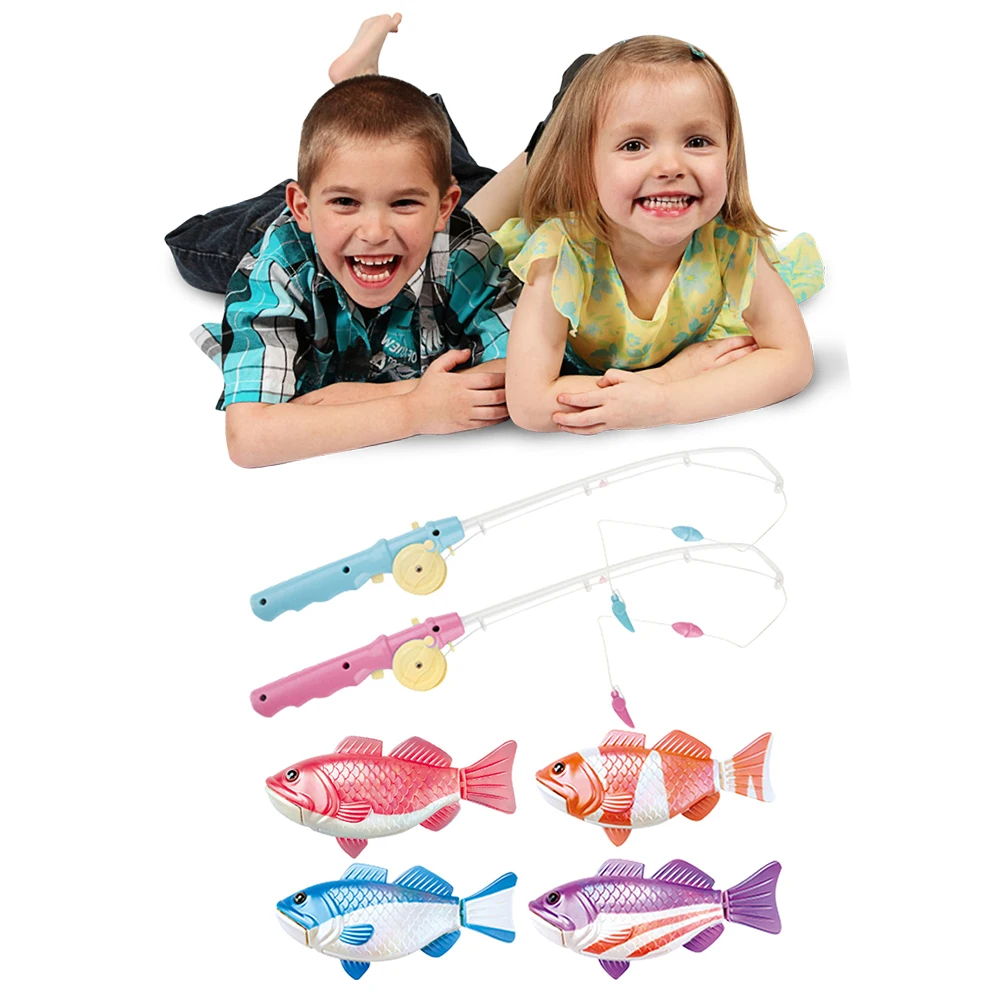 Children Fishing Toy Set Floating Magnetic Fishing Toy Set For Bathtub And Swimming Pool Educational Baby Bath Toys Outdoor Toy
Children Fishing Toy Set Floating Magnetic Fishing Toy Set For Bathtub And Swimming Pool Educational Baby Bath Toys Outdoor Toy