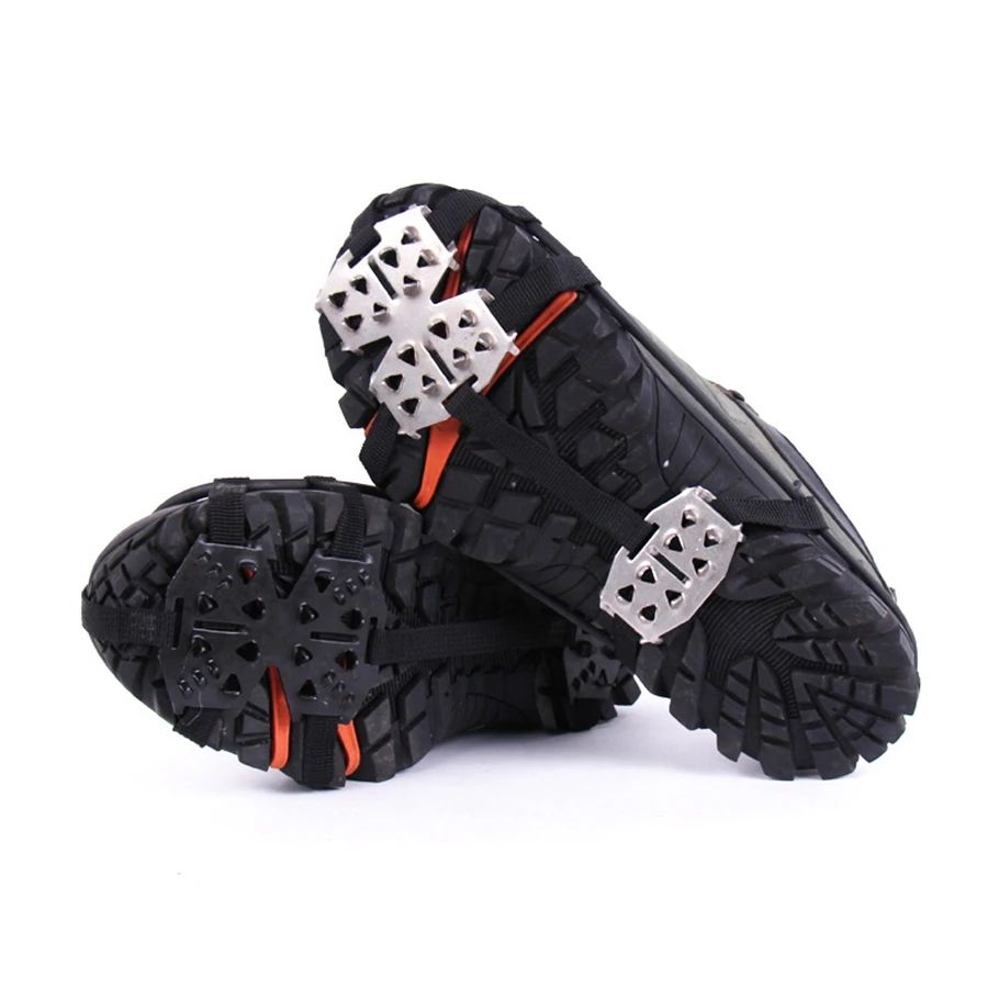 YINGTOUMAN Outdoor Sports 24-Teeth Red Anti-Slip Ice Gripper Cleats Shoe Boot Grip Crampon Chain Spike Snow Climbing Accessories
YINGTOUMAN Outdoor Sports 24-Teeth Red Anti-Slip Ice Gripper Cleats Shoe Boot Grip Crampon Chain Spike Snow Climbing Accessories