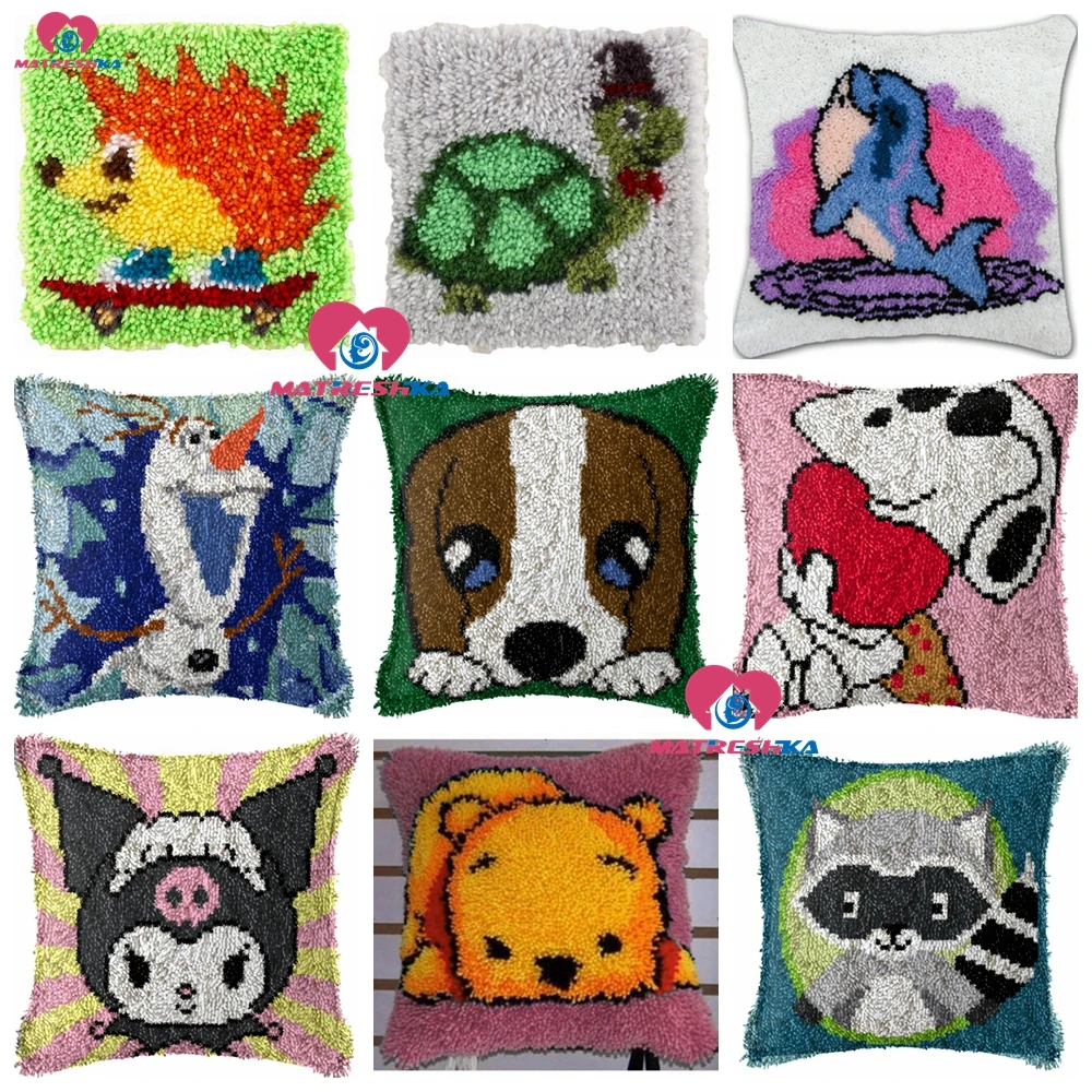 Cartoon DIY Latch Hook kits Cushion cross stitch pillow Printed Canvas Latch Hook Kit klink haak kleed foamiran for needlework
Cartoon DIY Latch Hook kits Cushion cross stitch pillow Printed Canvas Latch Hook Kit klink haak kleed foamiran for needlework
