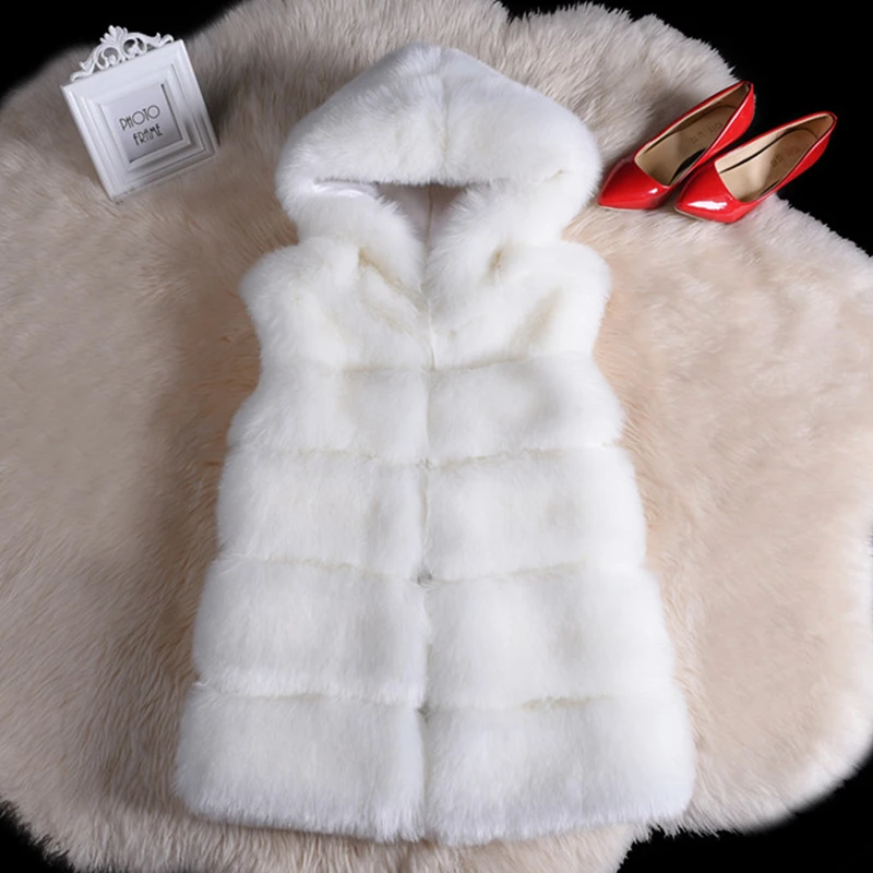 Winter Women 2018 Faux Fur Coat New Fashion Casual Warm Slim Sleeveless Faux Fox Fur Vest Winter Jacket Women;faux fur gilet
Winter Women 2018 Faux Fur Coat New Fashion Casual Warm Slim Sleeveless Faux Fox Fur Vest Winter Jacket Women;faux fur gilet