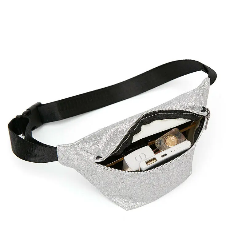 Women Waist Fanny Pack PU Leather Sequins Belt Bag Luxury Chest Pouch Travel Hip Bum Bag Lady Small Purse
Women Waist Fanny Pack PU Leather Sequins Belt Bag Luxury Chest Pouch Travel Hip Bum Bag Lady Small Purse