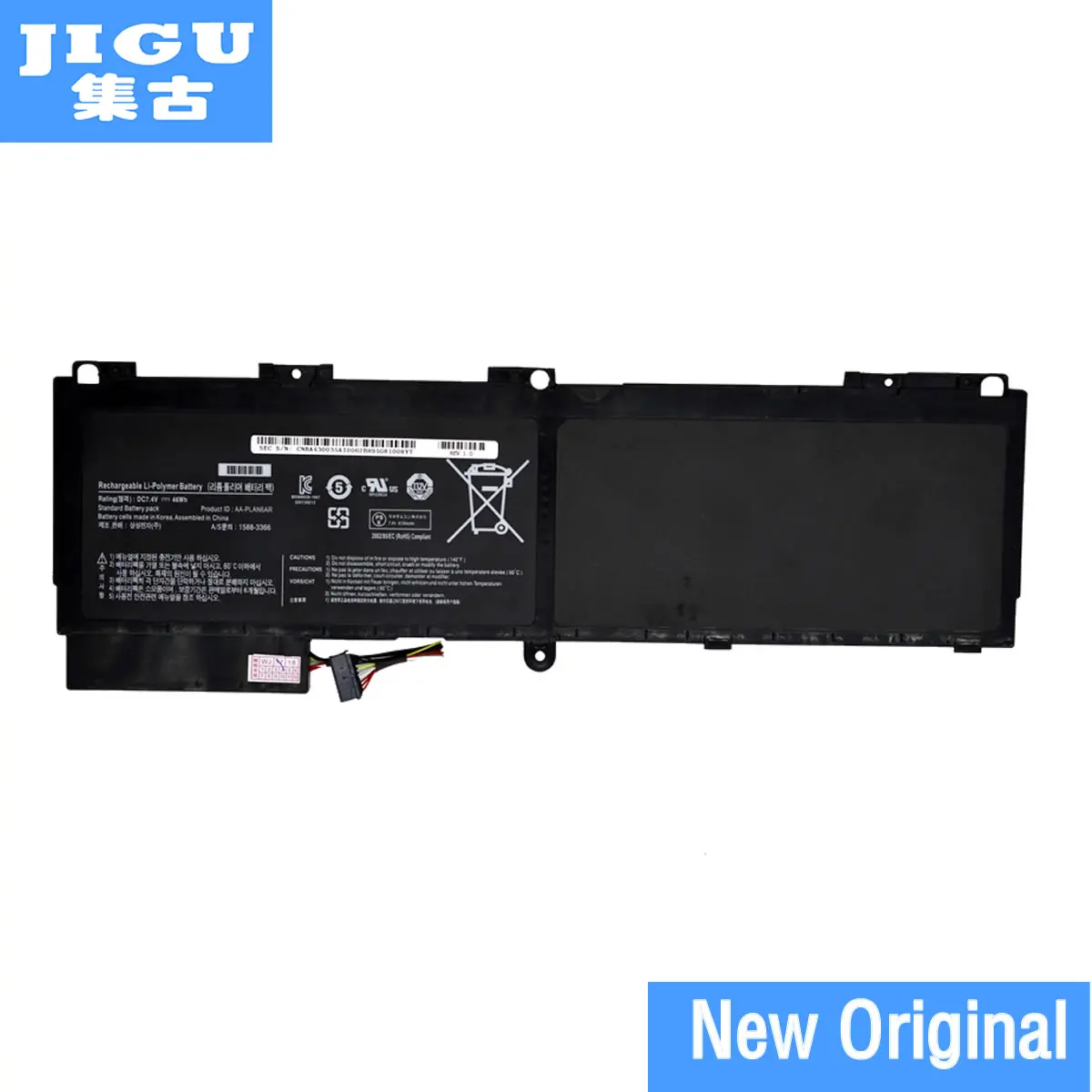 Аккумулятор JIGU для SAMSUNG 900X1, 900X1B-A01, 900X1BA01, 900X3 серии 900X3AA01, AA-PLAN6AR оригинальный
Аккумулятор JIGU для SAMSUNG 900X1, 900X1B-A01, 900X1BA01, 900X3 серии 900X3AA01, AA-PLAN6AR оригинальный