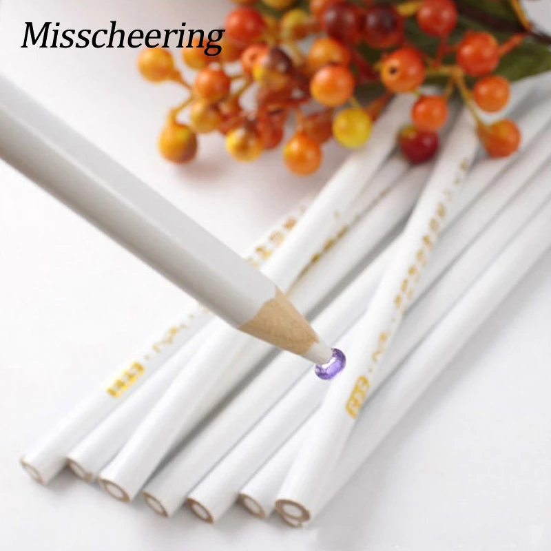 1Pcs White Wood Nail Art Rhinestones Gems Sequins Picking Crystal Dotting Tools Painter Wax Pencil 3D DIY Nail Art Decor Tool
1Pcs White Wood Nail Art Rhinestones Gems Sequins Picking Crystal Dotting Tools Painter Wax Pencil 3D DIY Nail Art Decor Tool