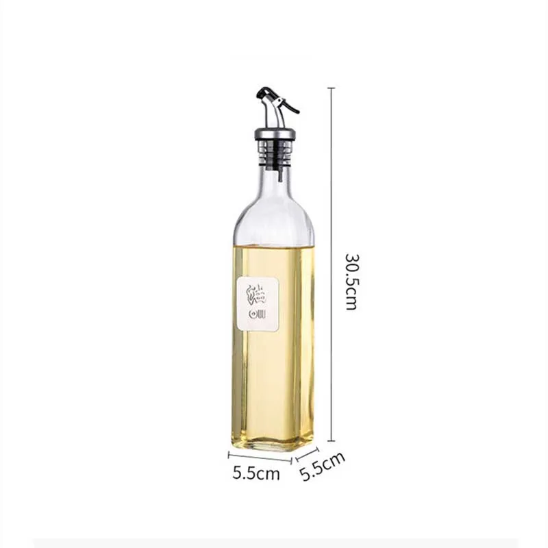 European Style Glass Press Type Cruet Creative Household Quality Leak-proof Soy Sauce Vinegar Storage Bottle Kitchen Container
European Style Glass Press Type Cruet Creative Household Quality Leak-proof Soy Sauce Vinegar Storage Bottle Kitchen Container