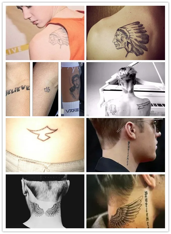 1pcs Waterproof Fake Tattoo Temporary Tattoo Sticker Men Women Crown Wing Owl Tattoo Tribal Tattoo 20*30CM 
1pcs Waterproof Fake Tattoo Temporary Tattoo Sticker Men Women Crown Wing Owl Tattoo Tribal Tattoo 20*30CM