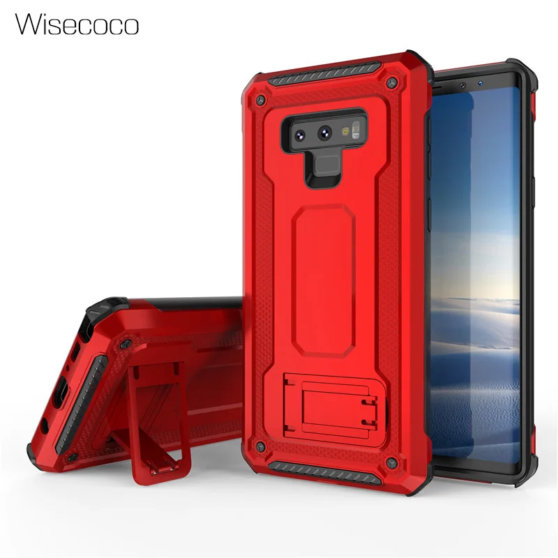 Wisecoco автомобильный держатель чехол для samsung galaxy Note 9 с магнитным креплением