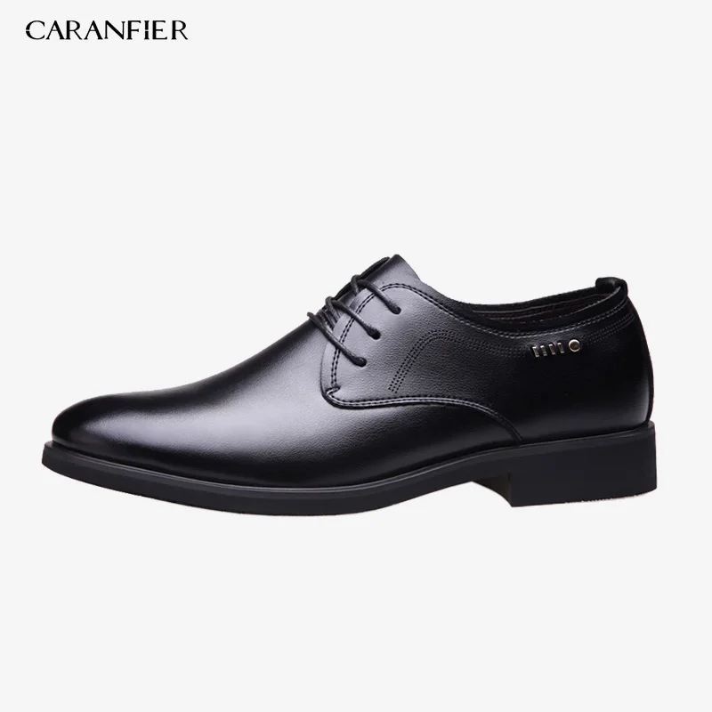 CARANFIER Mens PU Leather Shoes Pointed Toe Lace-Up High Quality Business Basic Solid Color Breathable Autumn Male Dress Shoes
CARANFIER Mens PU Leather Shoes Pointed Toe Lace-Up High Quality Business Basic Solid Color Breathable Autumn Male Dress Shoes