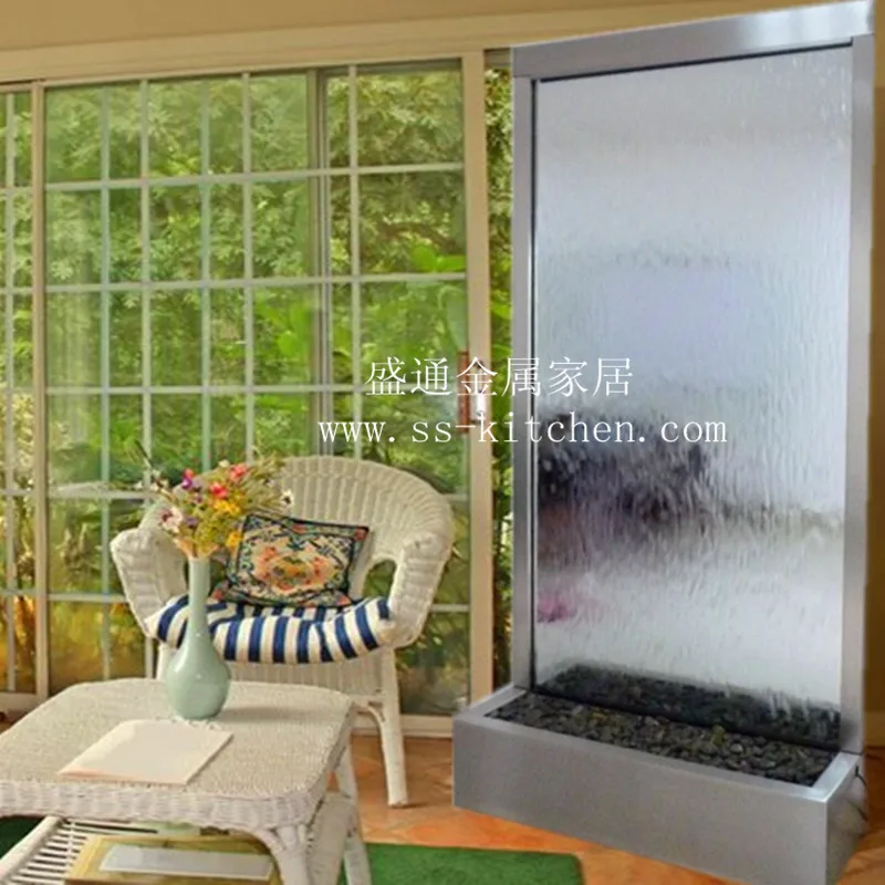 94" Floor standing stainless steel water fountain with tempered silver mirror,water pump.light for indoor &outdoor decoration
94" Floor standing stainless steel water fountain with tempered silver mirror,water pump.light for indoor &outdoor decoration