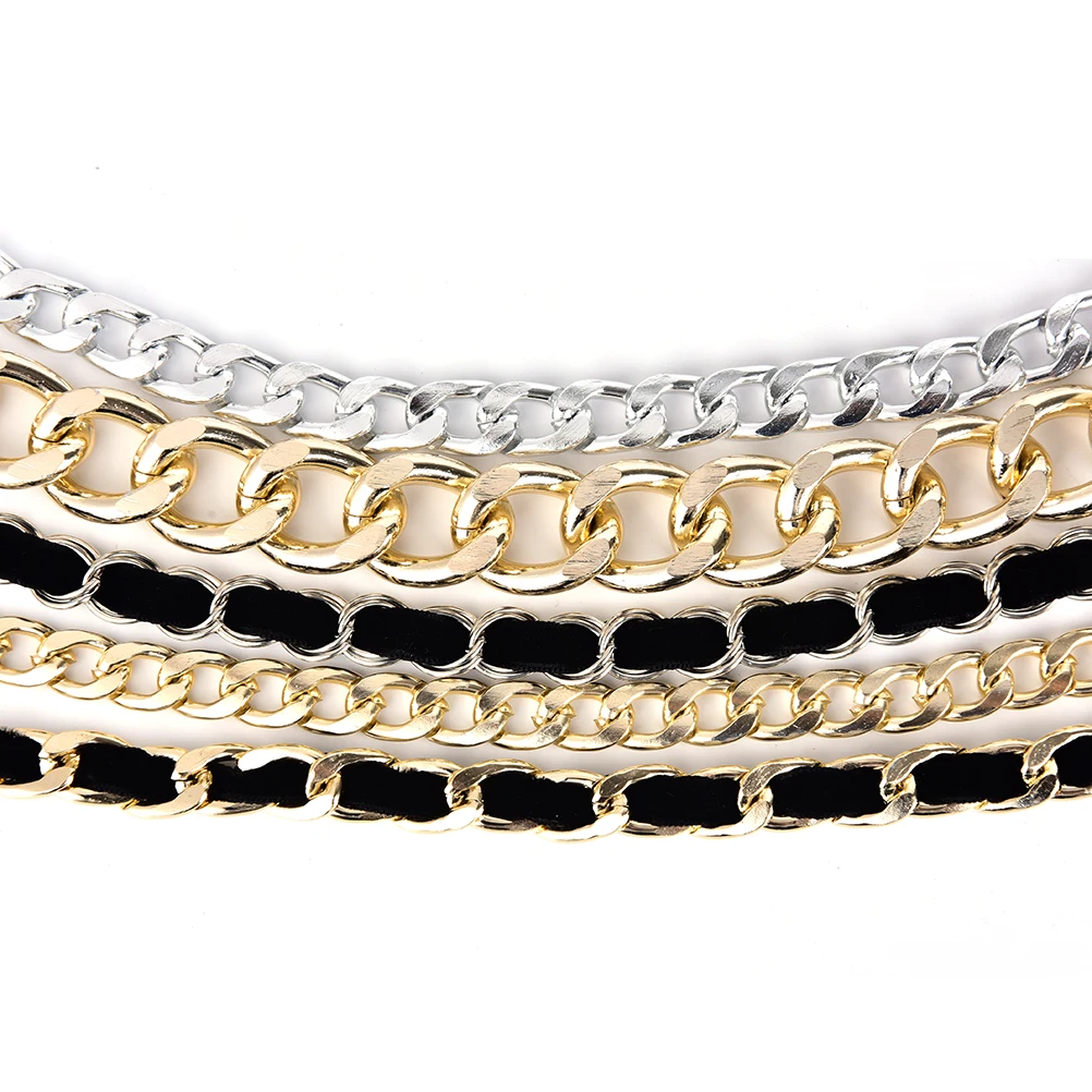 Metal Chains Purse Chain 120cm With Buckles Shoulder Bags Straps Handbag Handles Bag Parts & Accessories
Metal Chains Purse Chain 120cm With Buckles Shoulder Bags Straps Handbag Handles Bag Parts & Accessories
