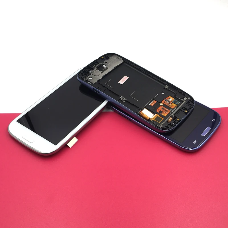 Новые запасные части совместимые с Samsung Galaxy S3 i9300 ЖК-дисплей сенсорный экран