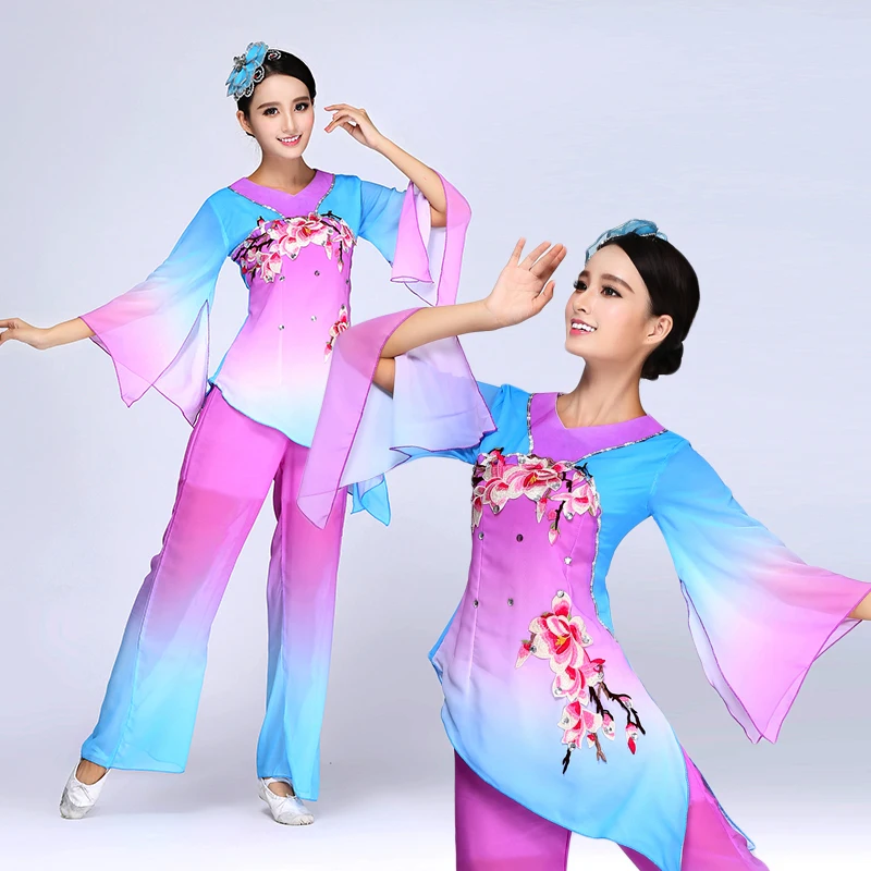 Embroidery Umbrella/fan/yangko Dance Costume for Women Chinese Folk Dance Classical Dance Costume
Embroidery Umbrella/fan/yangko Dance Costume for Women Chinese Folk Dance Classical Dance Costume