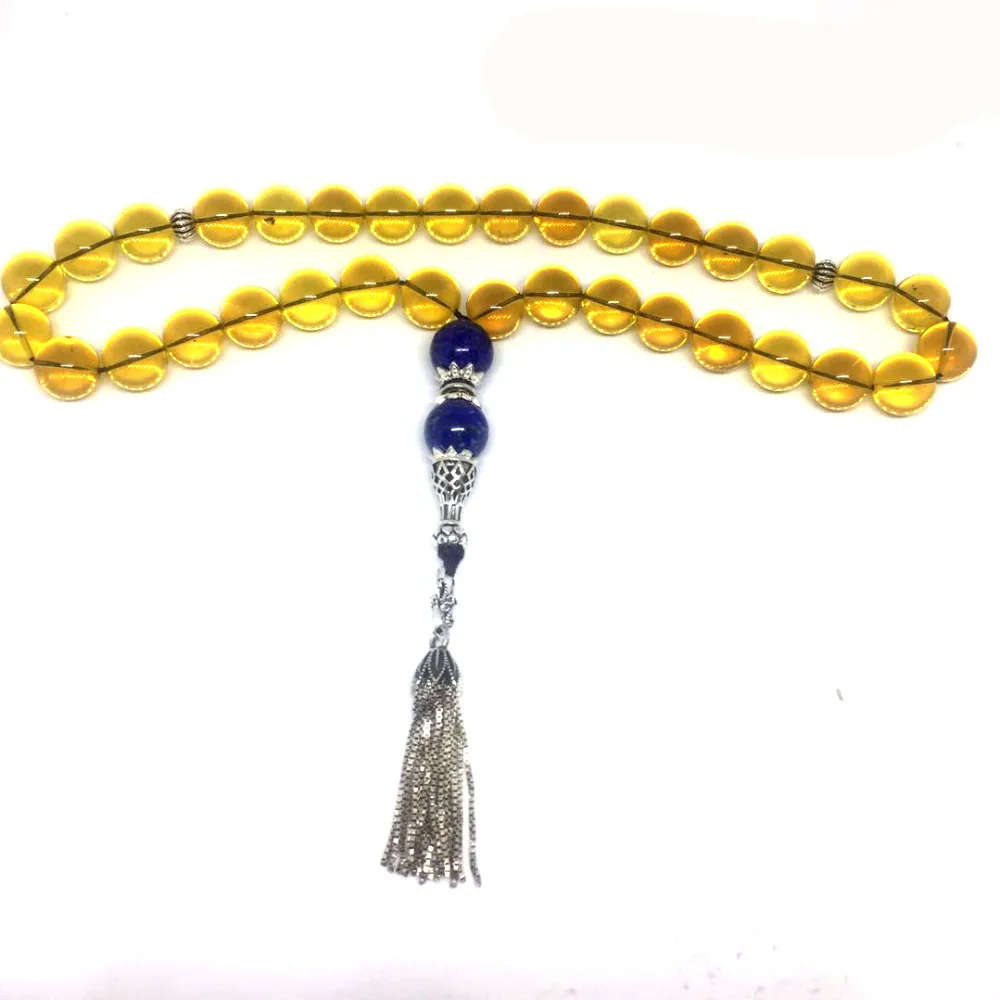 100% Natural Amber 10mm Muslim Taisbha 33 rosary lazuli S925 Accessories Advanced Moslem Supplies Wholesale Free Shipping
100% Natural Amber 10mm Muslim Taisbha 33 rosary lazuli S925 Accessories Advanced Moslem Supplies Wholesale Free Shipping