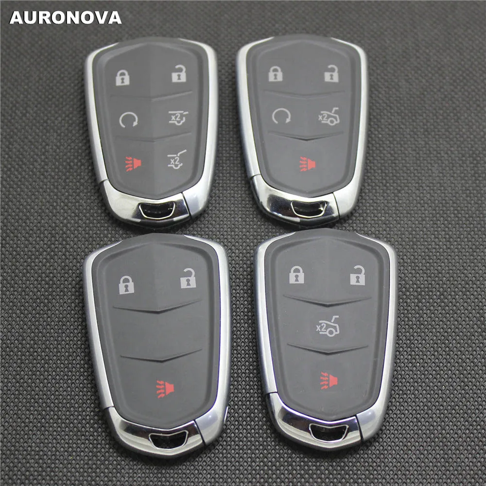 AURONOVA New Replace Smart Key Shell for Cadillac ATS XTS CTS CT6 SRX XT5 3/4/5/6 Buttons Remote Car Key Case With Hu100 Blade
AURONOVA New Replace Smart Key Shell for Cadillac ATS XTS CTS CT6 SRX XT5 3/4/5/6 Buttons Remote Car Key Case With Hu100 Blade