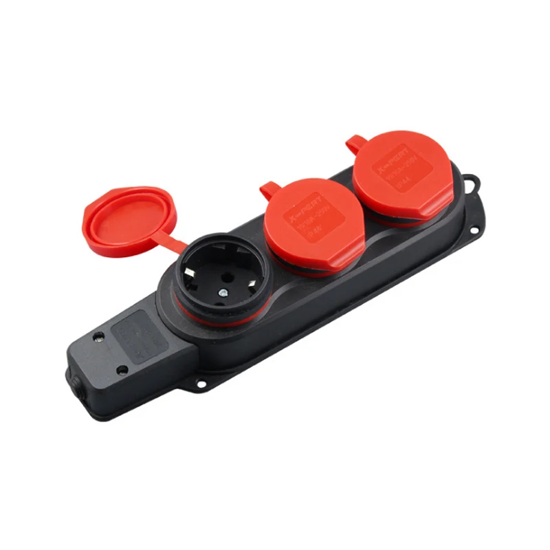 250V 16A EU Plug IP44 European Standard German Outdoor Waterproof Socket Wireless Card With Cover
250V 16A EU Plug IP44 European Standard German Outdoor Waterproof Socket Wireless Card With Cover