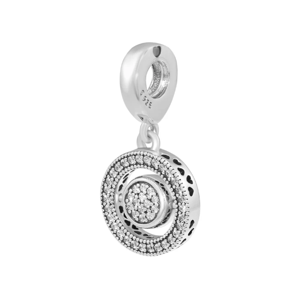 CKK Silver 925 Jewelry Fits Pandora Bracelets Spinning Signature Dangle Charm Original Sterling Silver Beads
CKK Silver 925 Jewelry Fits Pandora Bracelets Spinning Signature Dangle Charm Original Sterling Silver Beads