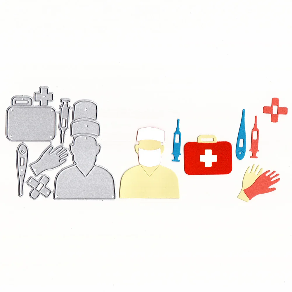 YLCD1631 Doctors Metal Cutting Dies For Scrapbooking Stencils DIY Cards Album Decoration Embossing Folder Craft Die Cuts Tools
YLCD1631 Doctors Metal Cutting Dies For Scrapbooking Stencils DIY Cards Album Decoration Embossing Folder Craft Die Cuts Tools
