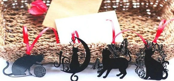 18pcs 9 Patterns Lovely and Creative Black Cat Series Iron Bookmark Cute Cat Figurines Miniatures
18pcs 9 Patterns Lovely and Creative Black Cat Series Iron Bookmark Cute Cat Figurines Miniatures